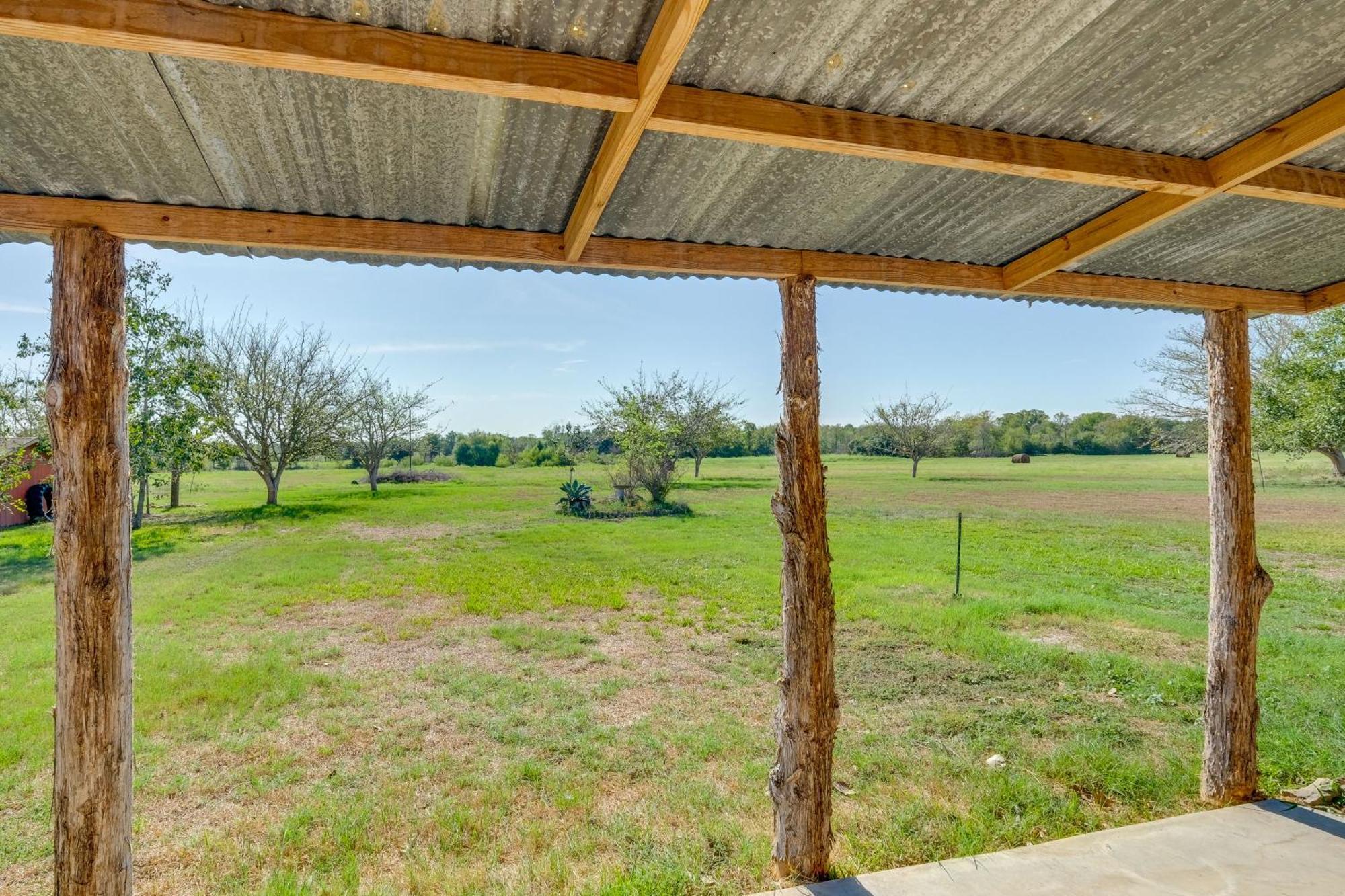 Delightful Carmine Studio On Farm Near Round Top! Ngoại thất bức ảnh